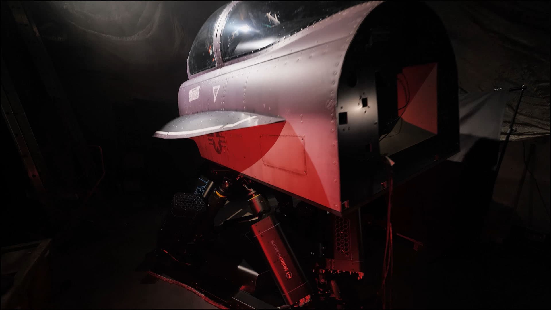 6DOF flight motion simulator on the PS-6TL-800 motion platform - photo 1