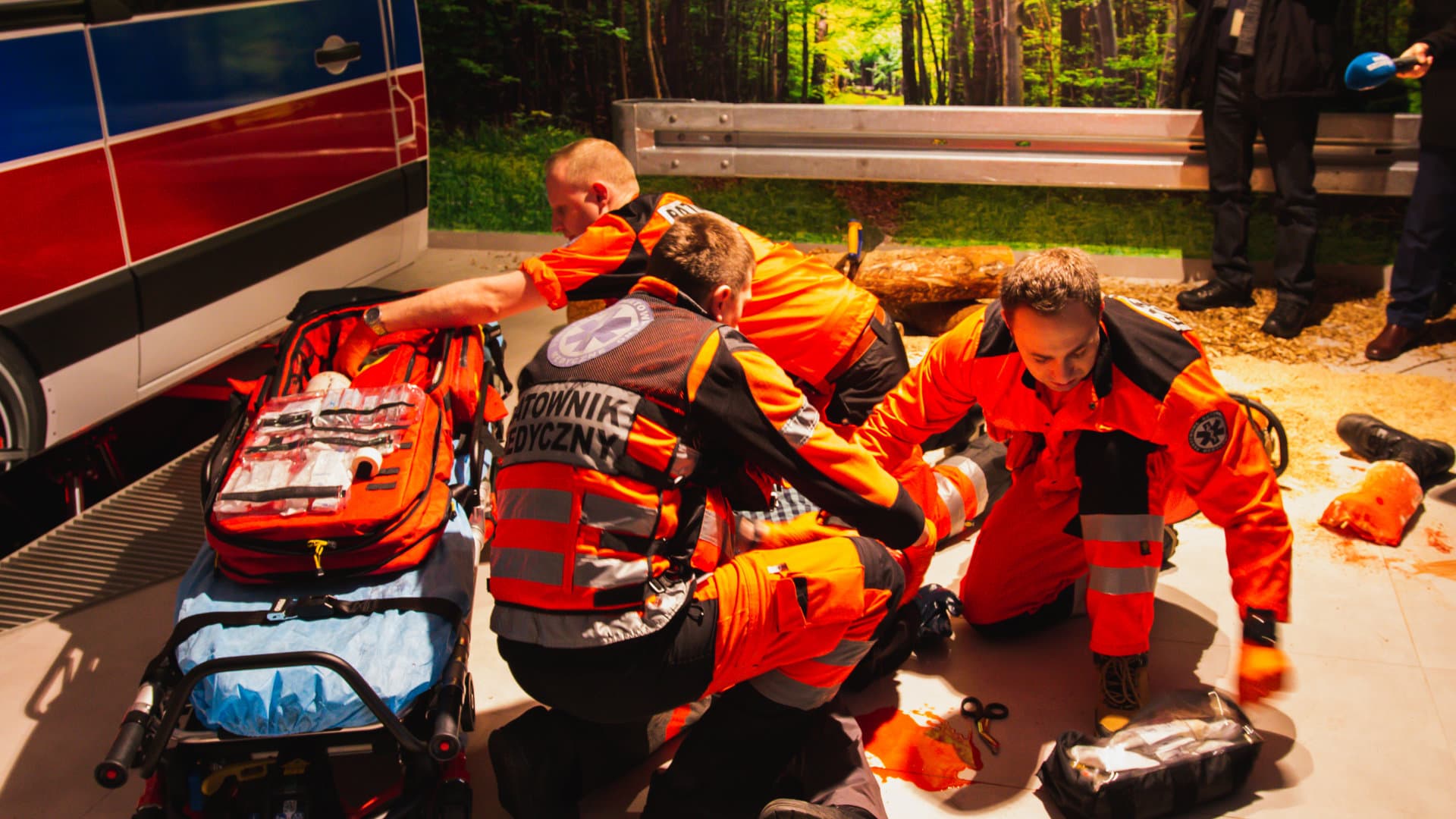 The Ambulance Medical Compartment Simulator on the PS-6TM-2500 motion platform - photo 4