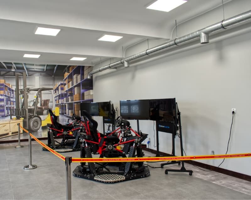 Flight and Driving Simulators on the QS-S25 motion platform - photo 2