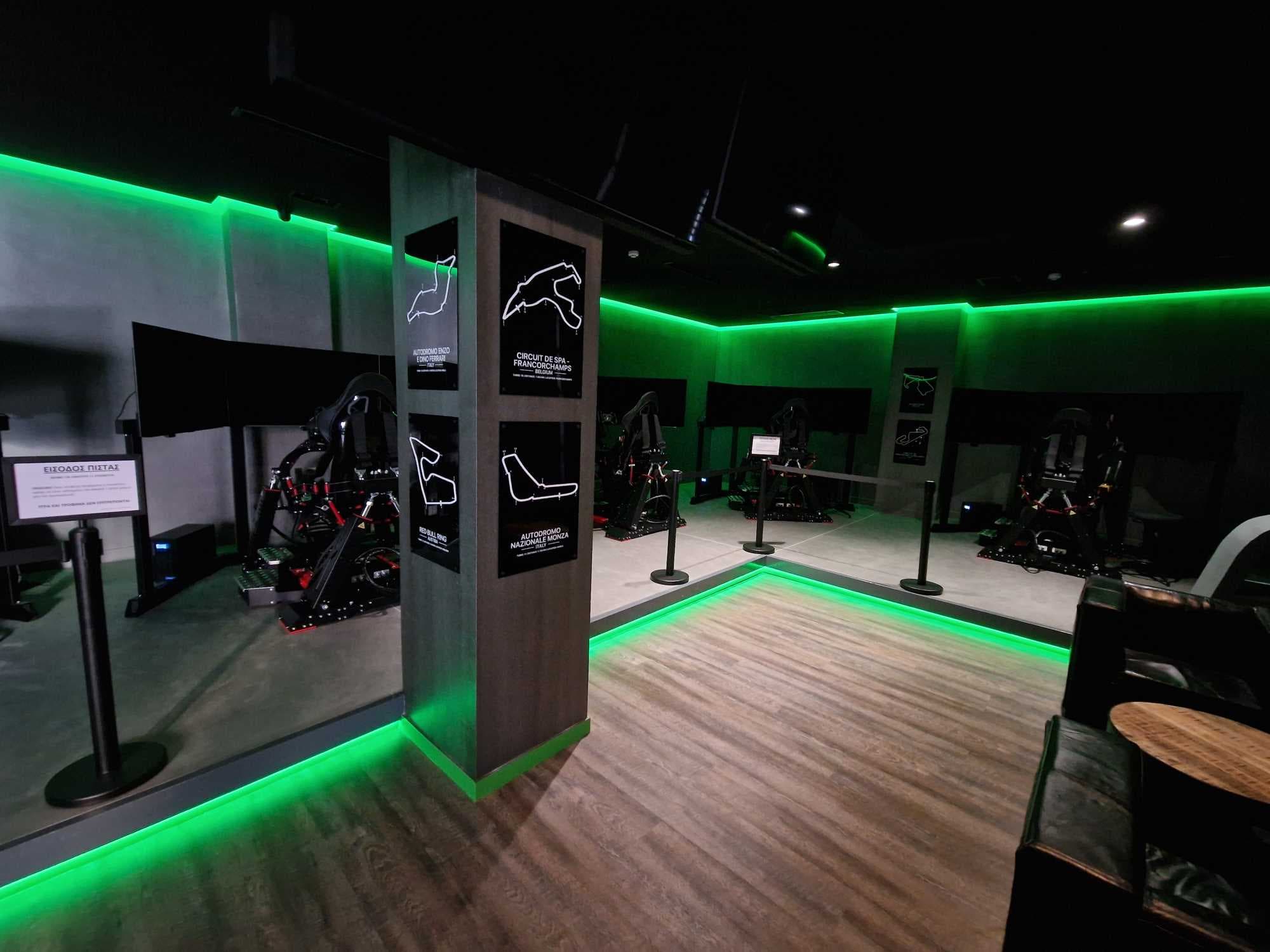 SimClub Sim Racing Center in Greece on the QS-V20 motion platform - photo 1
