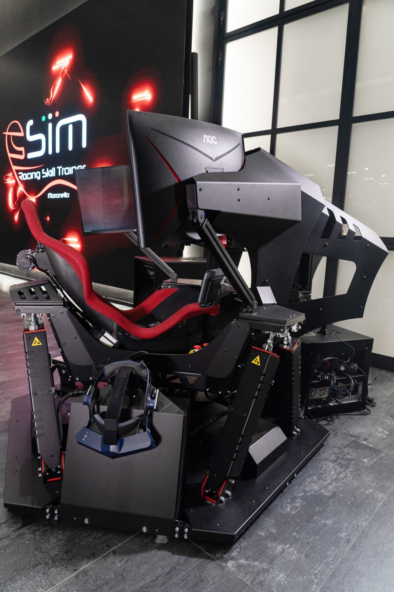 SIM RST 6DOF racing simulator on the QS-S25 motion platform - photo 2