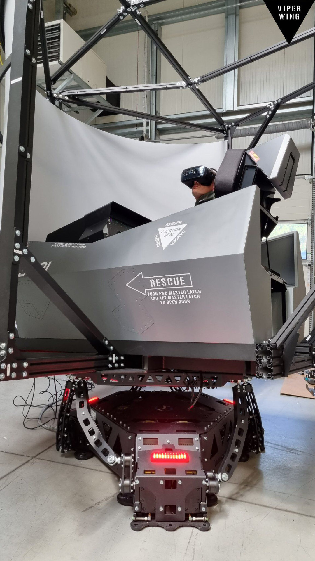 F-35 Fighter Jet Cockpit Simulator