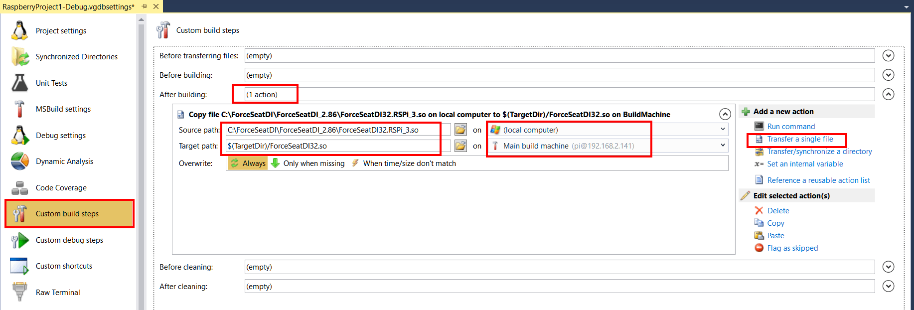 Rspi visualgdb 12