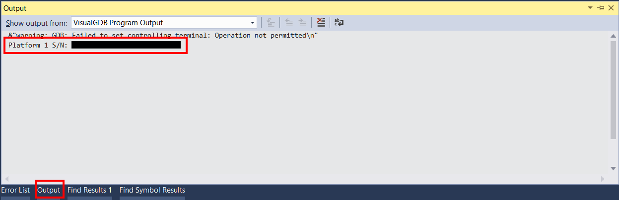 Rspi visualgdb 14
