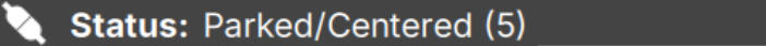 Status parked