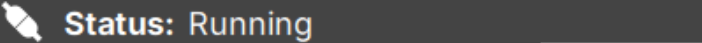 Status running